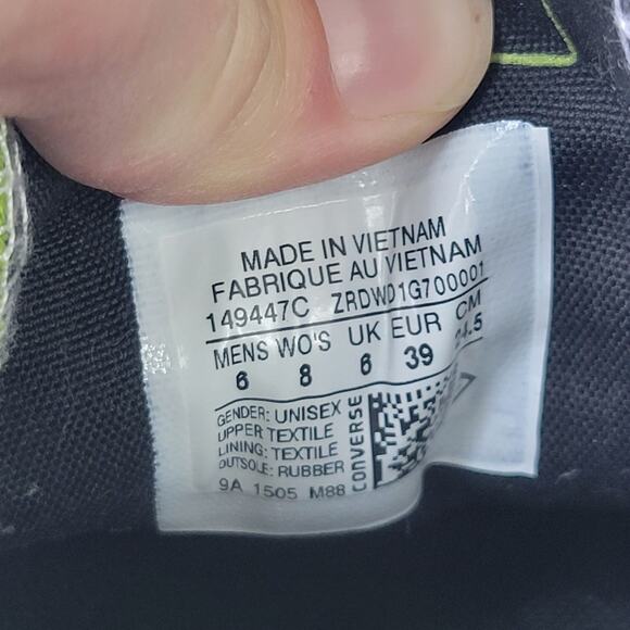 Converse Chuck Taylor Low Top 70s Ox Splanch Green M6 W8 - Picture 12 of 13